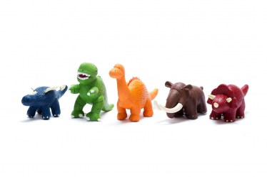 natural rubber dinosaur bath toy